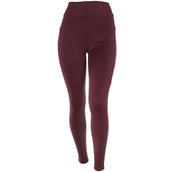 HORKA Legging d'Équitation Pro Embossed Wine