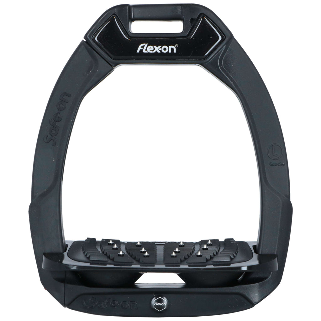 Flex-On Etriers de Sécurité Safe-On Inclined Ultra Grip Noir/Noir/Noir