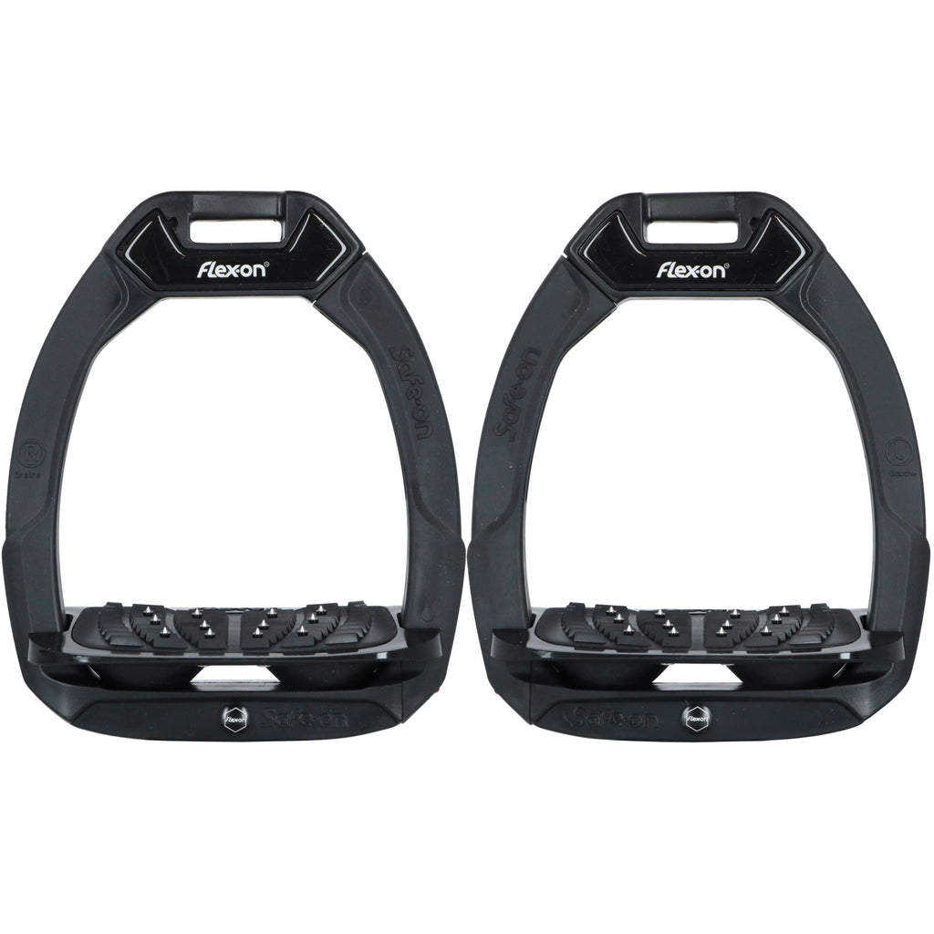Flex-On Etriers de Sécurité Safe-On Inclined Ultra Grip Noir/Noir/Noir