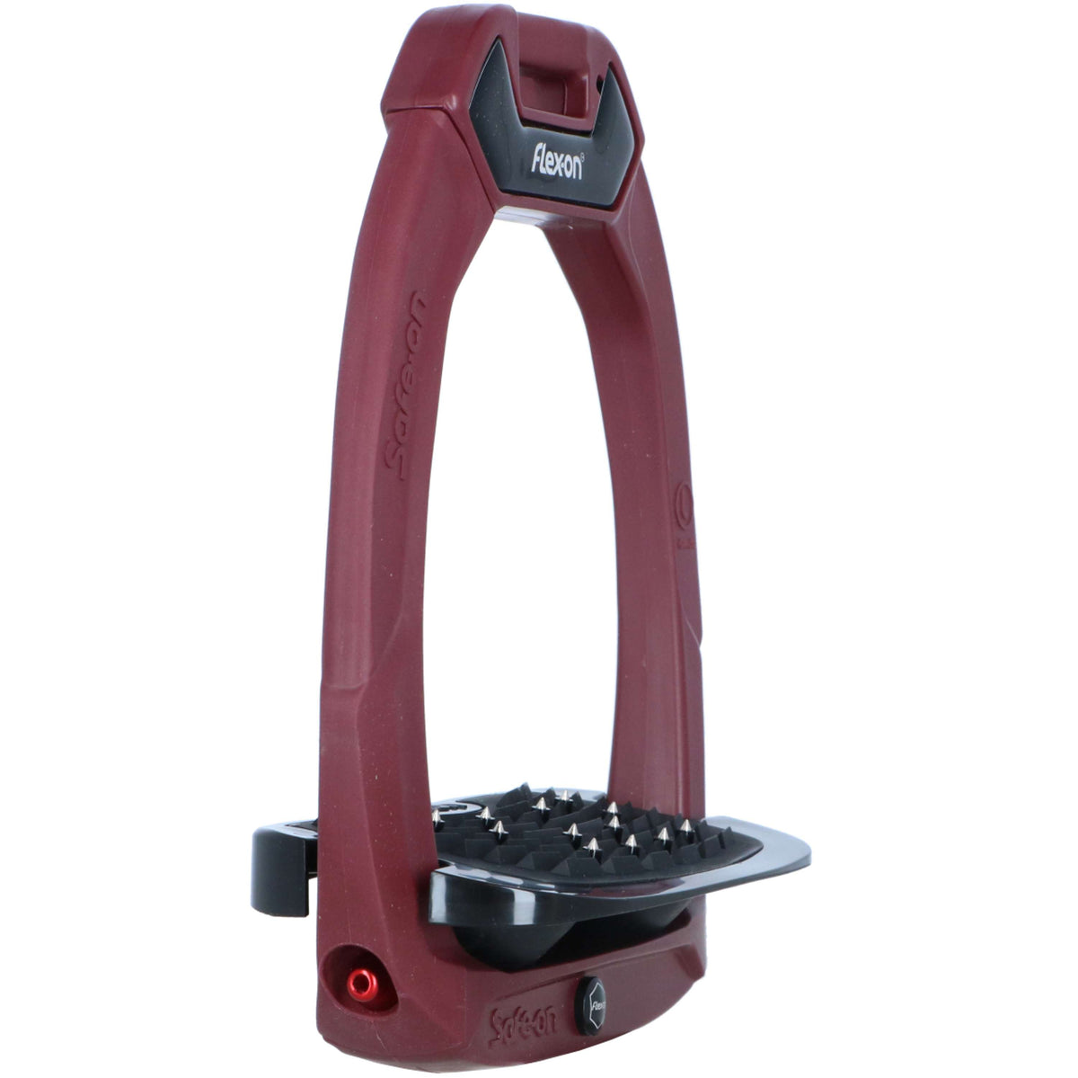 Flex-On Etriers de Sécurité Safe-On Inclined Ultra Grip Bordeaux/Noir/Noir