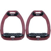 Flex-On Etriers de Sécurité Safe-On Inclined Ultra Grip Bordeaux/Noir/Noir