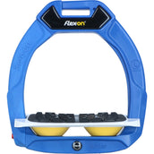 Flex-On Etriers de Sécurité Safe-On Junior Inclined Grip Bleu/Blanc/Jaune