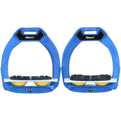 Flex-On Etriers de Sécurité Safe-On Junior Inclined Grip Bleu/Blanc/Jaune