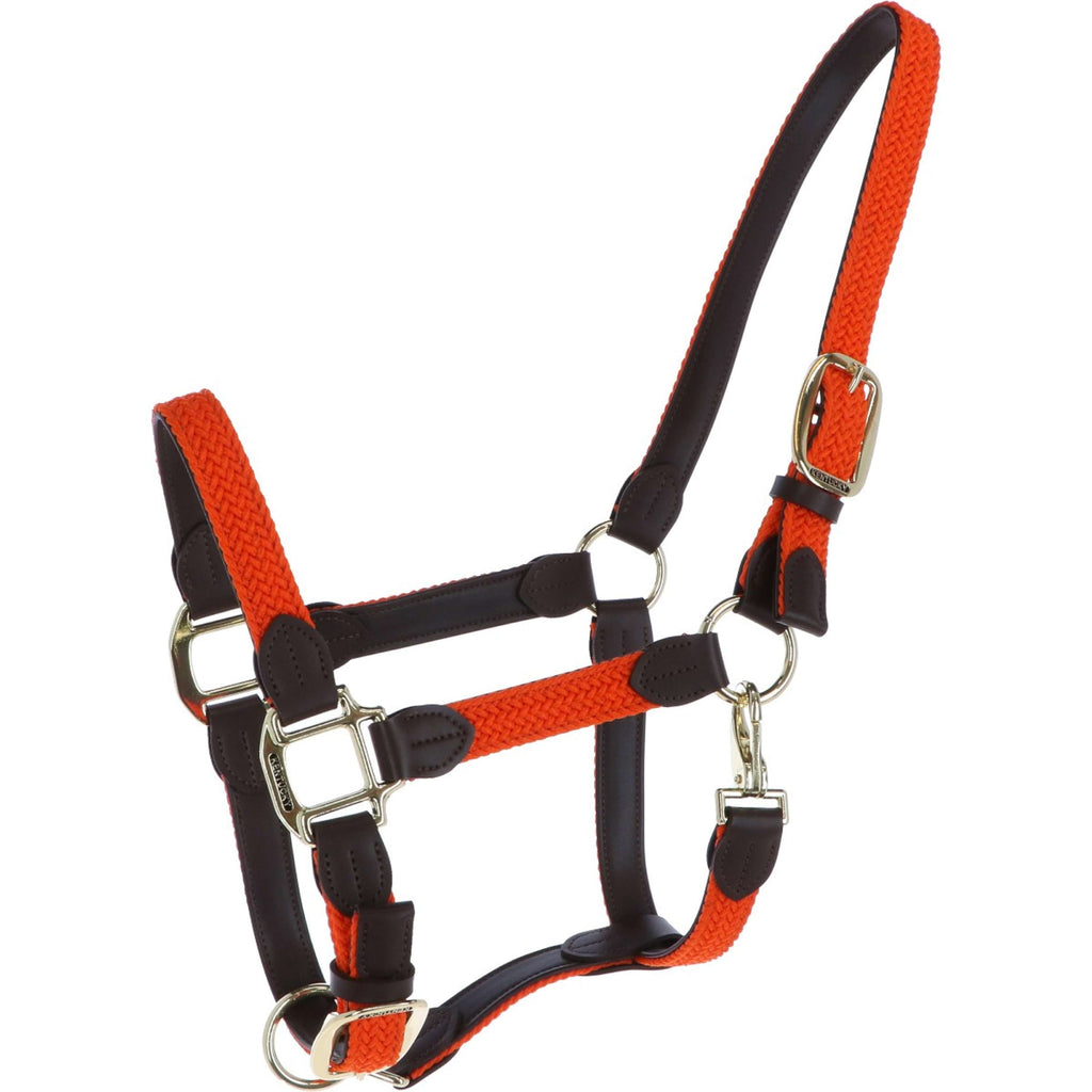 Kentucky Licol Nylon Tressé Orange