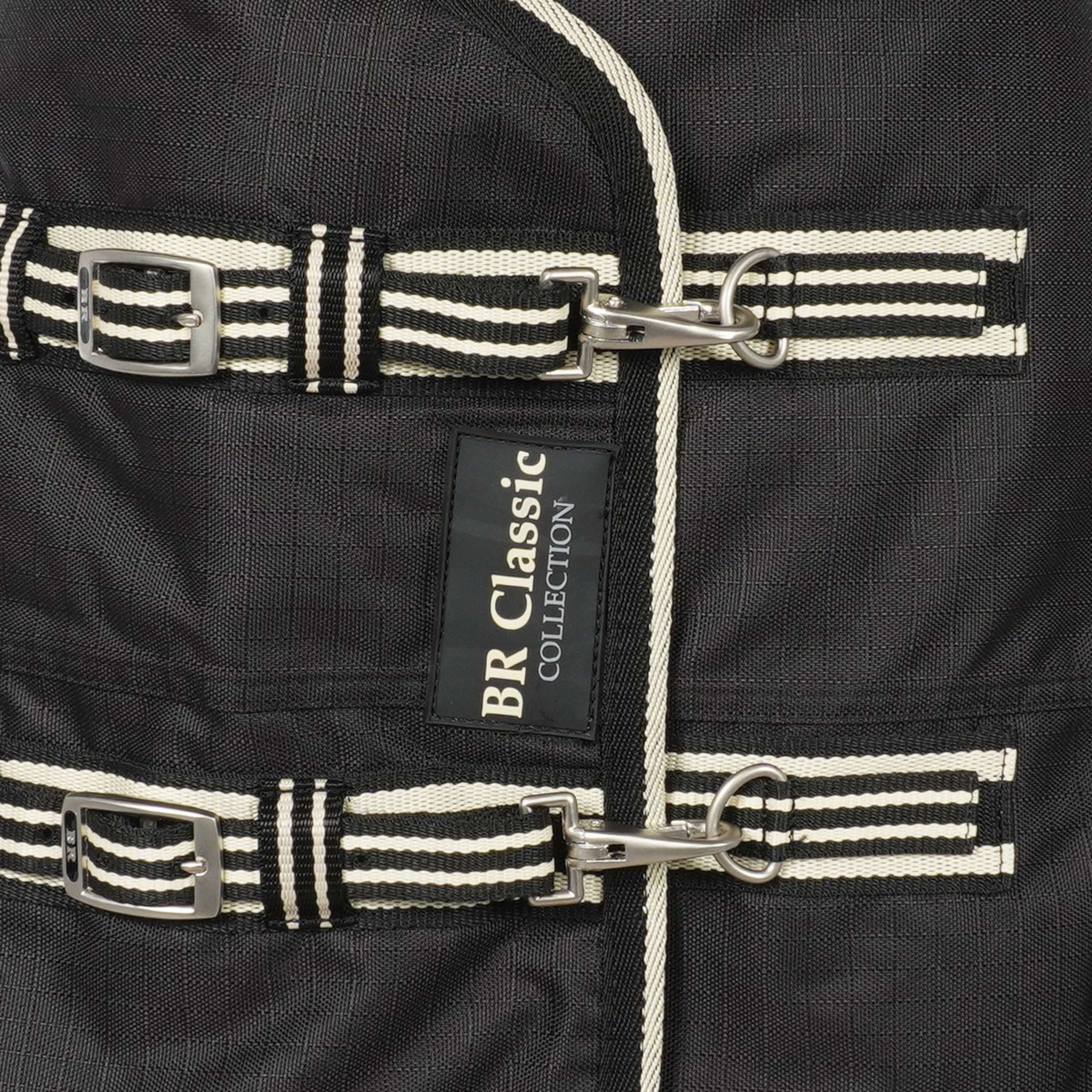 BR Couverture Turnout Classic 1200D 250g Noir BR Couverture Turnout Classic 1200D 250g Noir