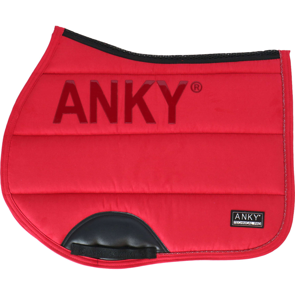 ANKY Tapis de Selle Anatomic Tech de Saut True Red