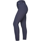 ANKY Pantalon d'Équitation Glance Silicone Fond de Peau Marin foncé