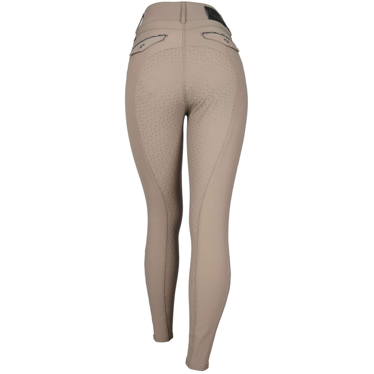 ANKY Pantalon d'Équitation Glance Silicone Fond de Peau Taupe