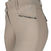 ANKY Pantalon d'Équitation Glance Silicone Fond de Peau Taupe