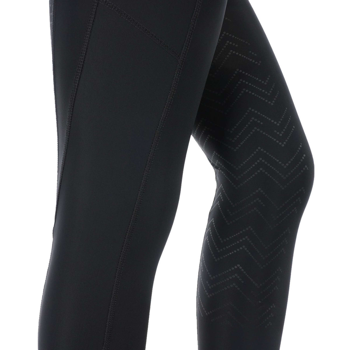 ANKY Legging d'Équitation Trendy C-Wear Silicone Fond de Peau Noir