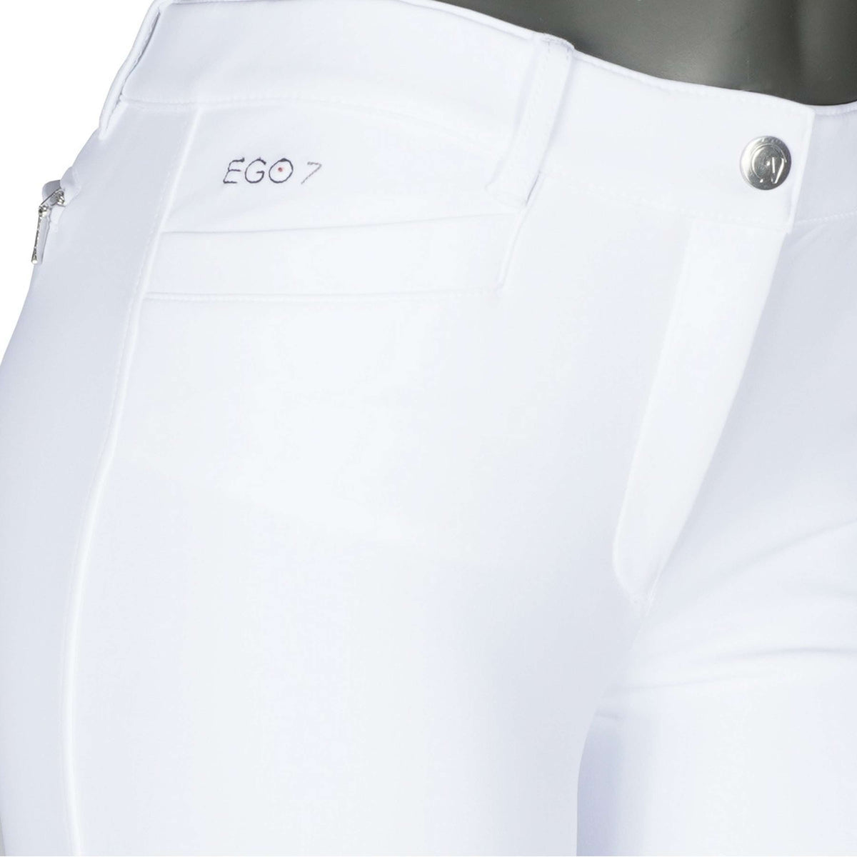 Ego7 Pantalon d'Équitation Jumping WI Blanc