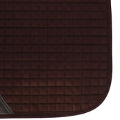 LeMieux Tapis de Selle Square Suede Dressage Marron