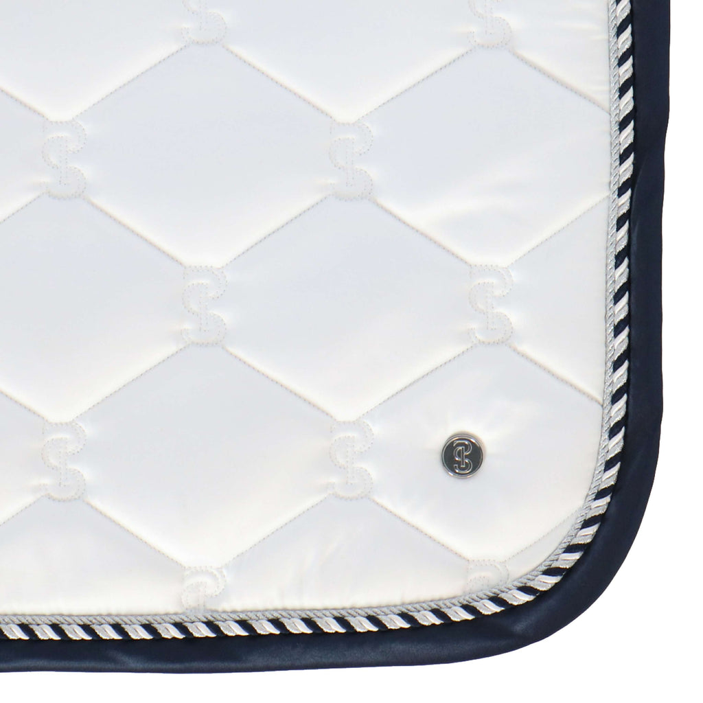 PS of Sweden Tapis de Selle Signature de Saut Blanc