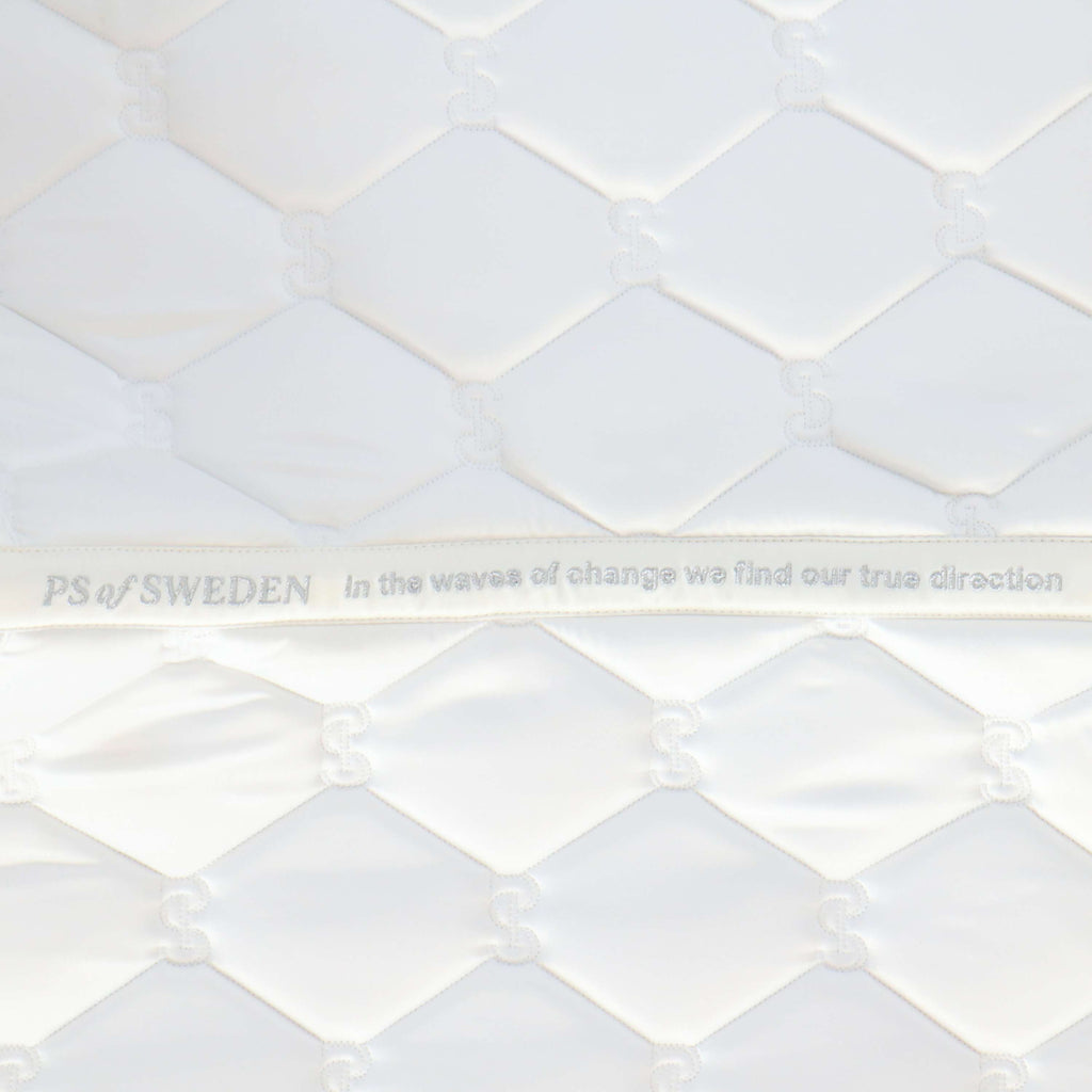 PS of Sweden Tapis de Selle Signature de Saut Blanc
