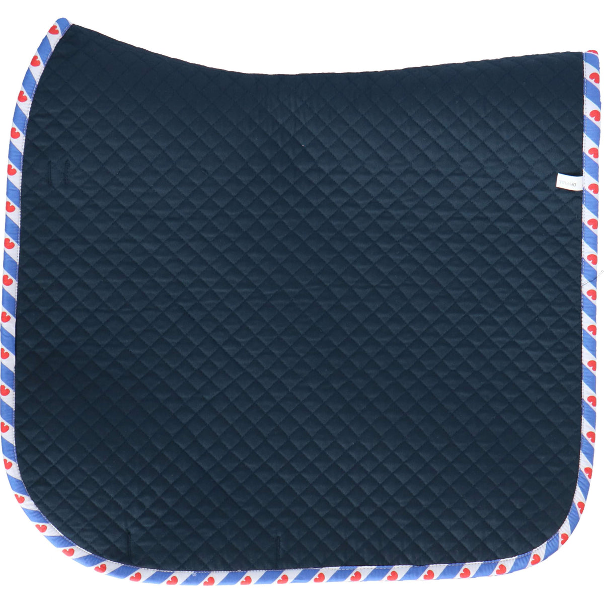 HB Tapis de Selle Drapeau frison Dressage Bleu