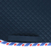 HB Tapis de Selle Drapeau frison Dressage Bleu