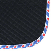 HB Tapis de Selle Drapeau frison Dressage Noir