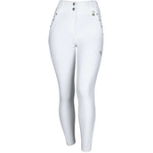 Fair Play Pantalon d'Équitation Jasmine Fleur Blanc