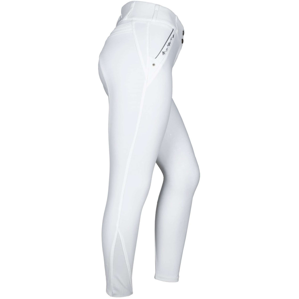 Fair Play Pantalon d'Équitation Jasmine Fleur Blanc