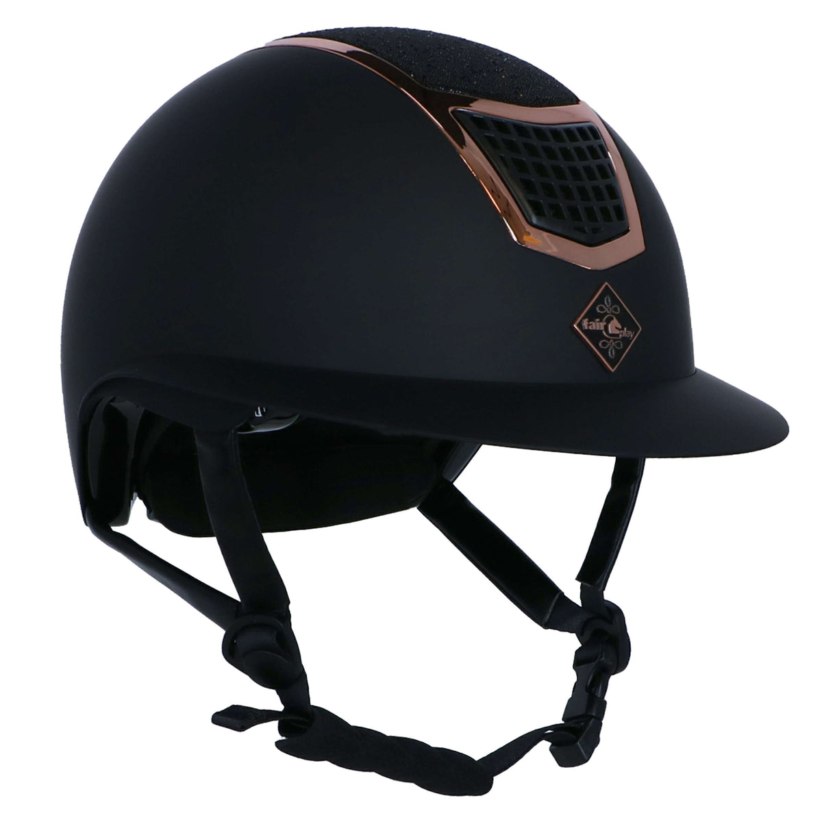 Fair Play Bombe Quantinum Eclipse Rosegold Wide Visor Noir