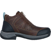 BR Chaussures d'Écurie Cavan-Zip Marron