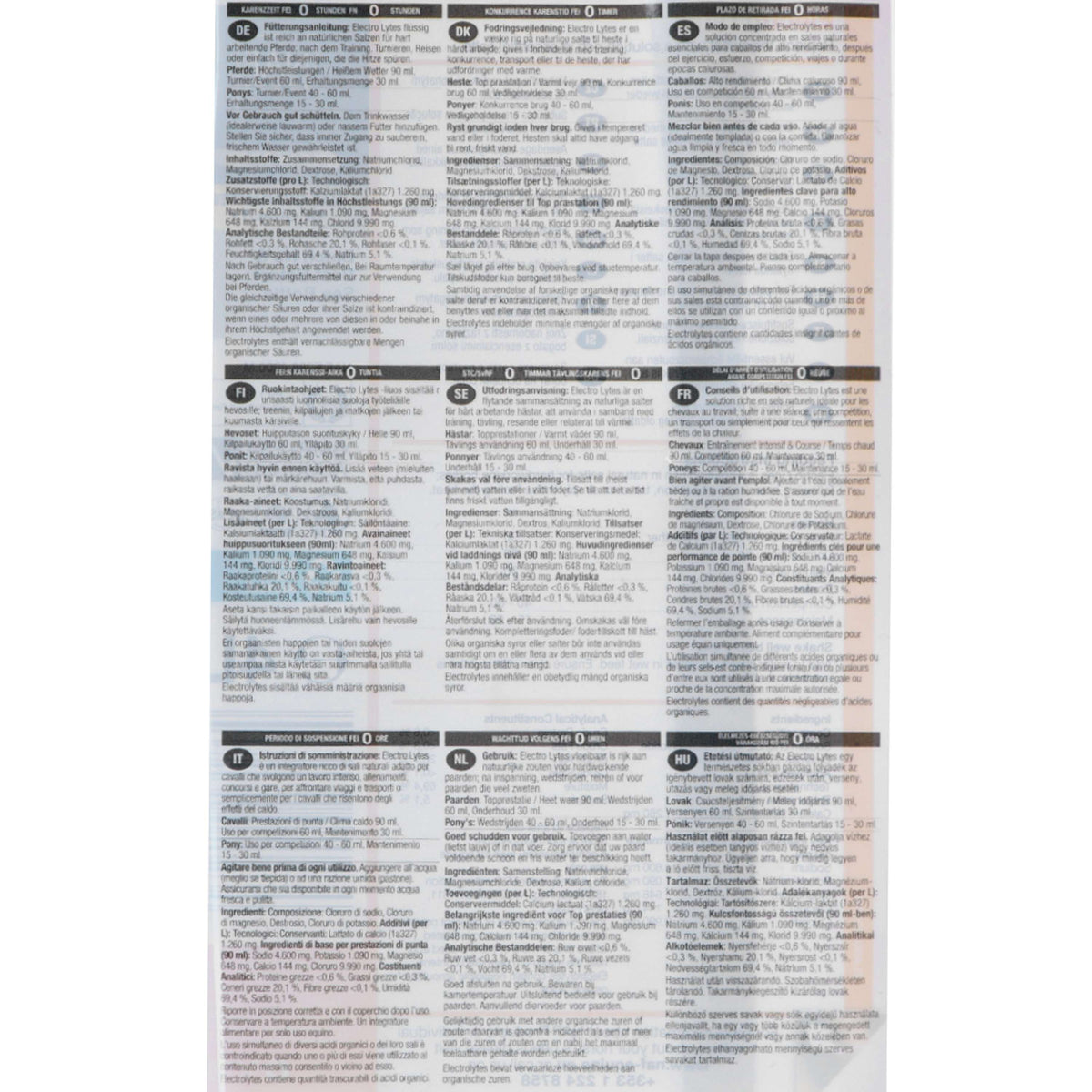 NAF Electrolytes Liquide