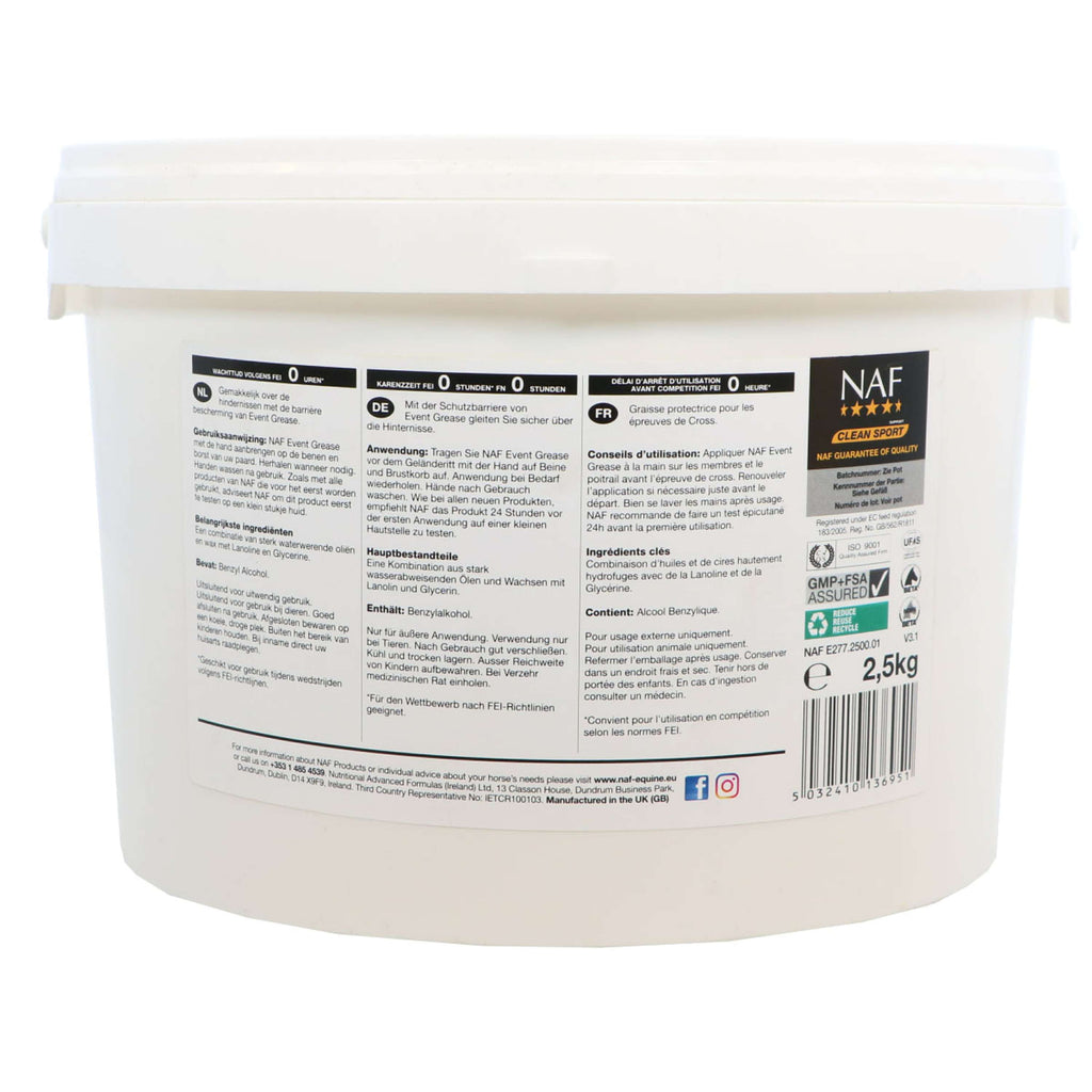 NAF Crème De Concours Complet Event Grease