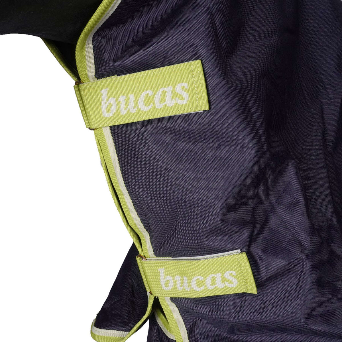 Bucas Oasis Turnout 200g & Neck Dark grey/Lime
