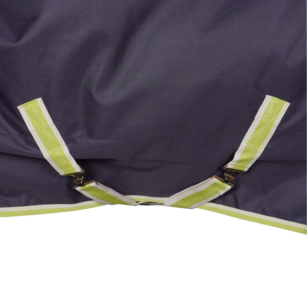 Bucas Oasis Turnout Neck 100g Dark Grey/Lime