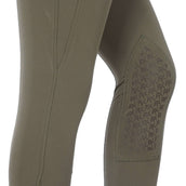 PK International Pantalon d'Équitation Toulouse Prise de Genou Rifle Green