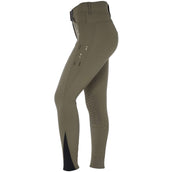 PK International Pantalon d'Équitation Toulouse Prise de Genou Rifle Green