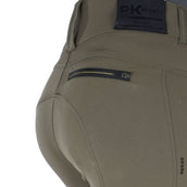 PK International Pantalon d'Équitation Toulouse Prise de Genou Rifle Green