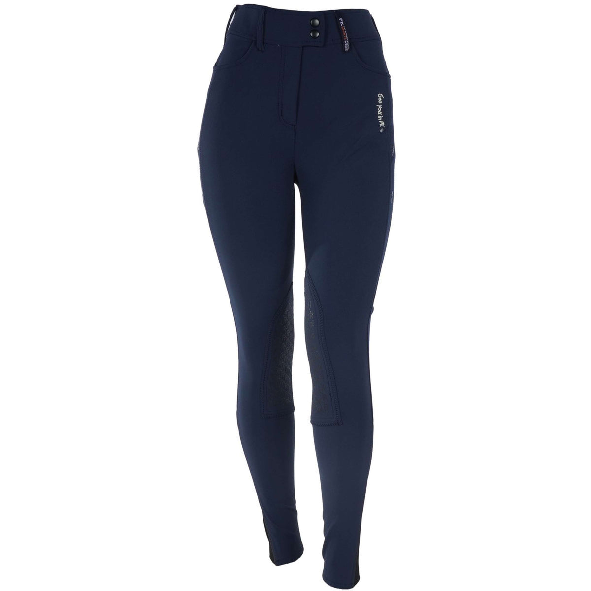 PK International Pantalon d'Équitation Toulouse Prise de Genou Éclipse