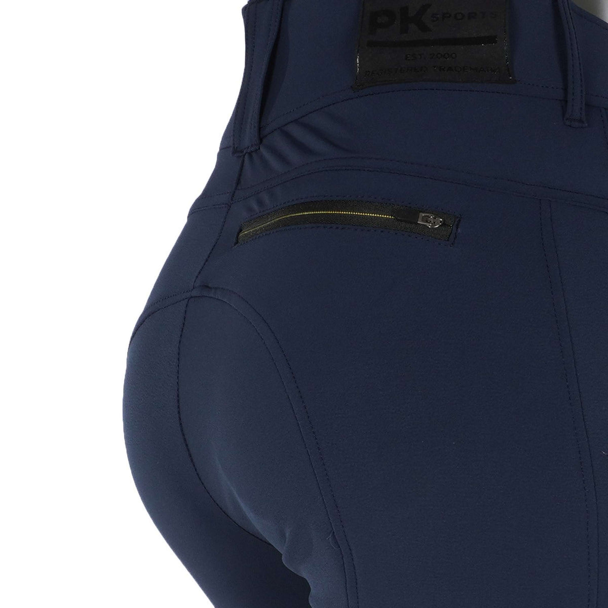 PK International Pantalon d'Équitation Toulouse Prise de Genou Éclipse