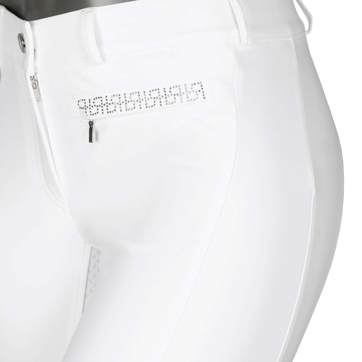 Pikeur Pantalon d'Équitation Vally Full Grip Blanc