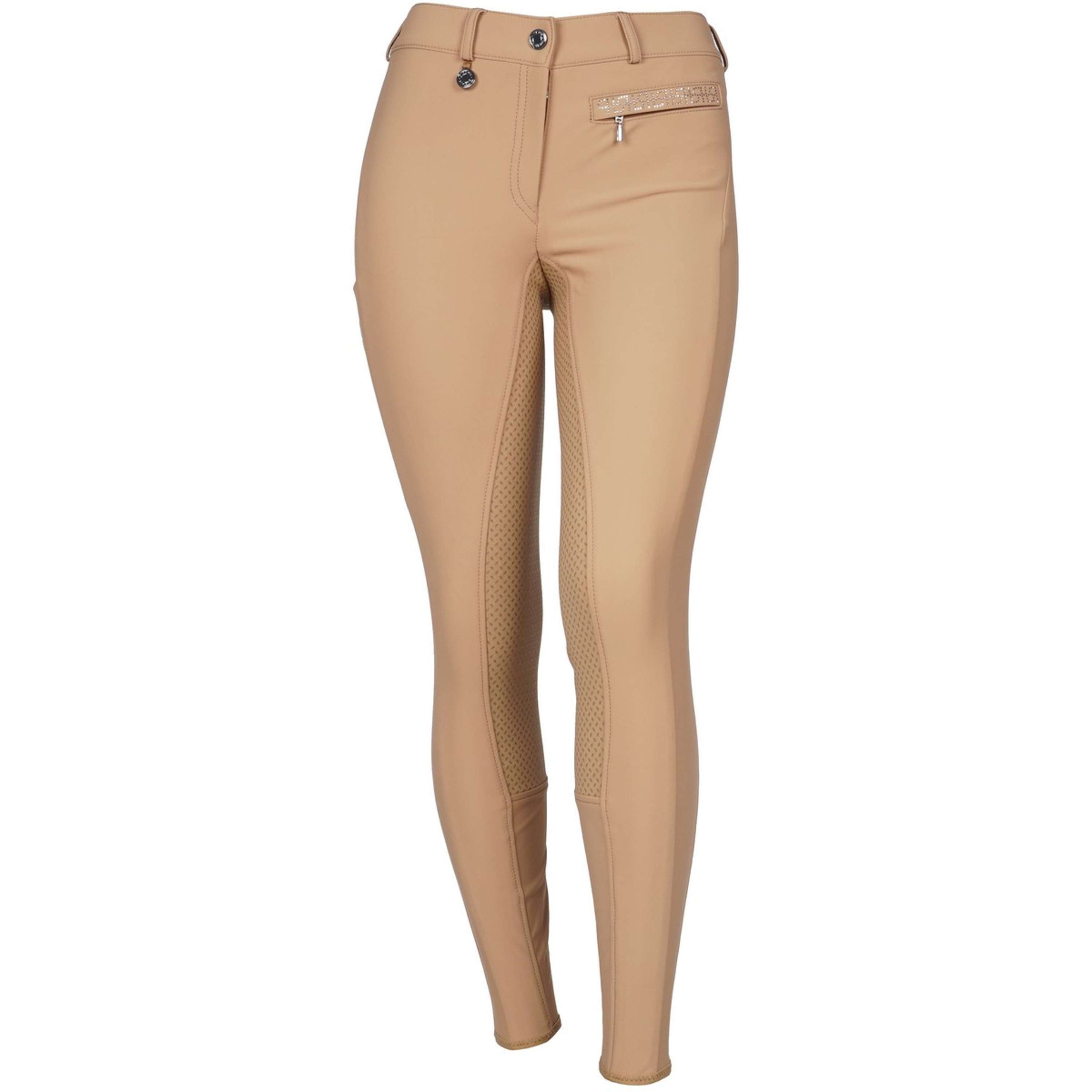 Pikeur Pantalon d'Équitation Vally Full Grip Chameau