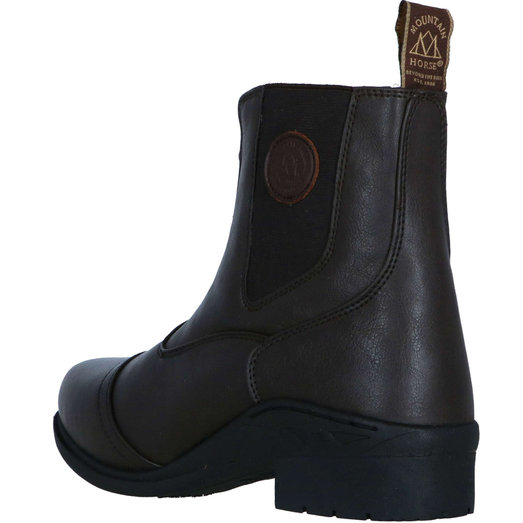 Mountain Horse Jodhpurs Veganza Zip Paddock Marron