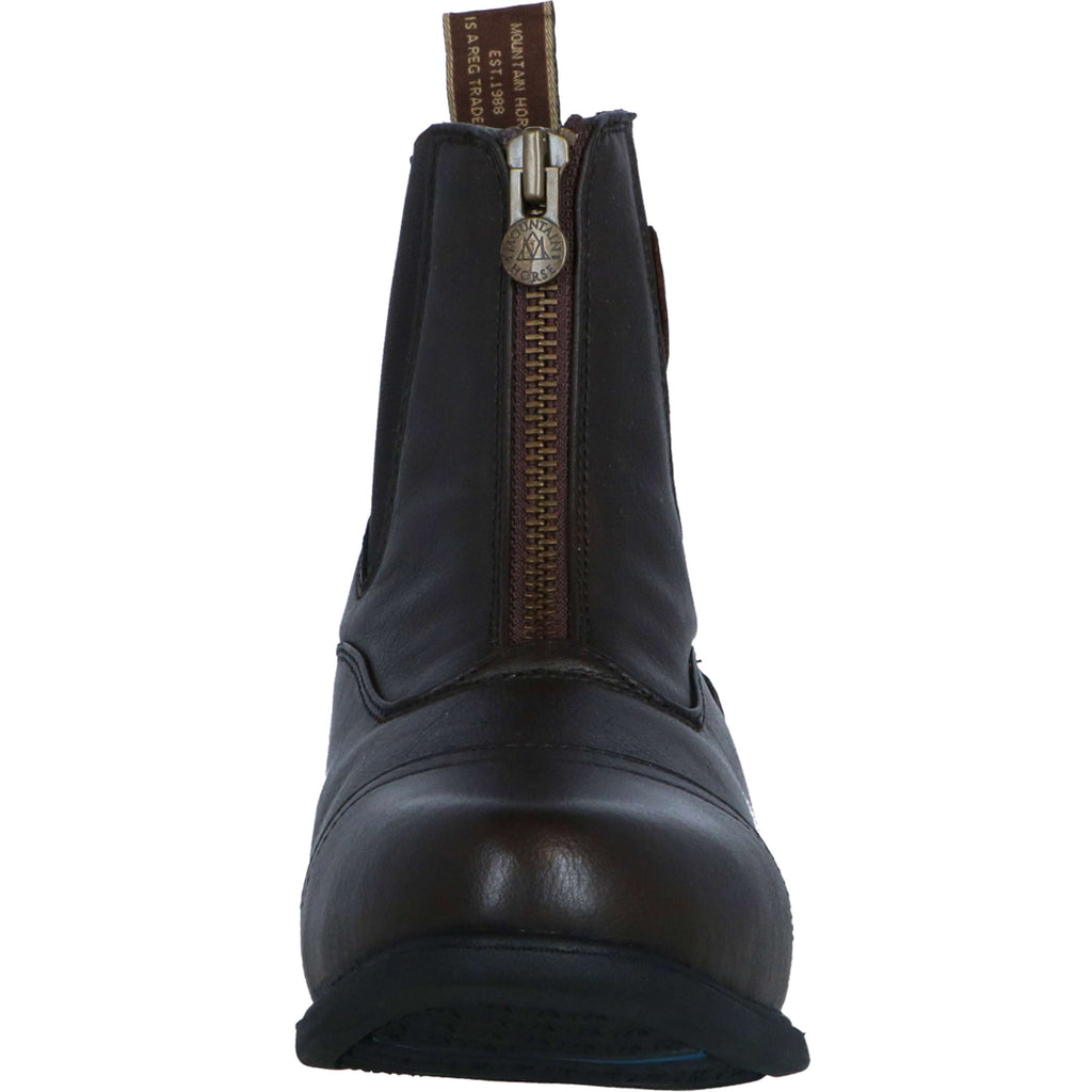 Mountain Horse Jodhpurs Veganza Zip Paddock Marron