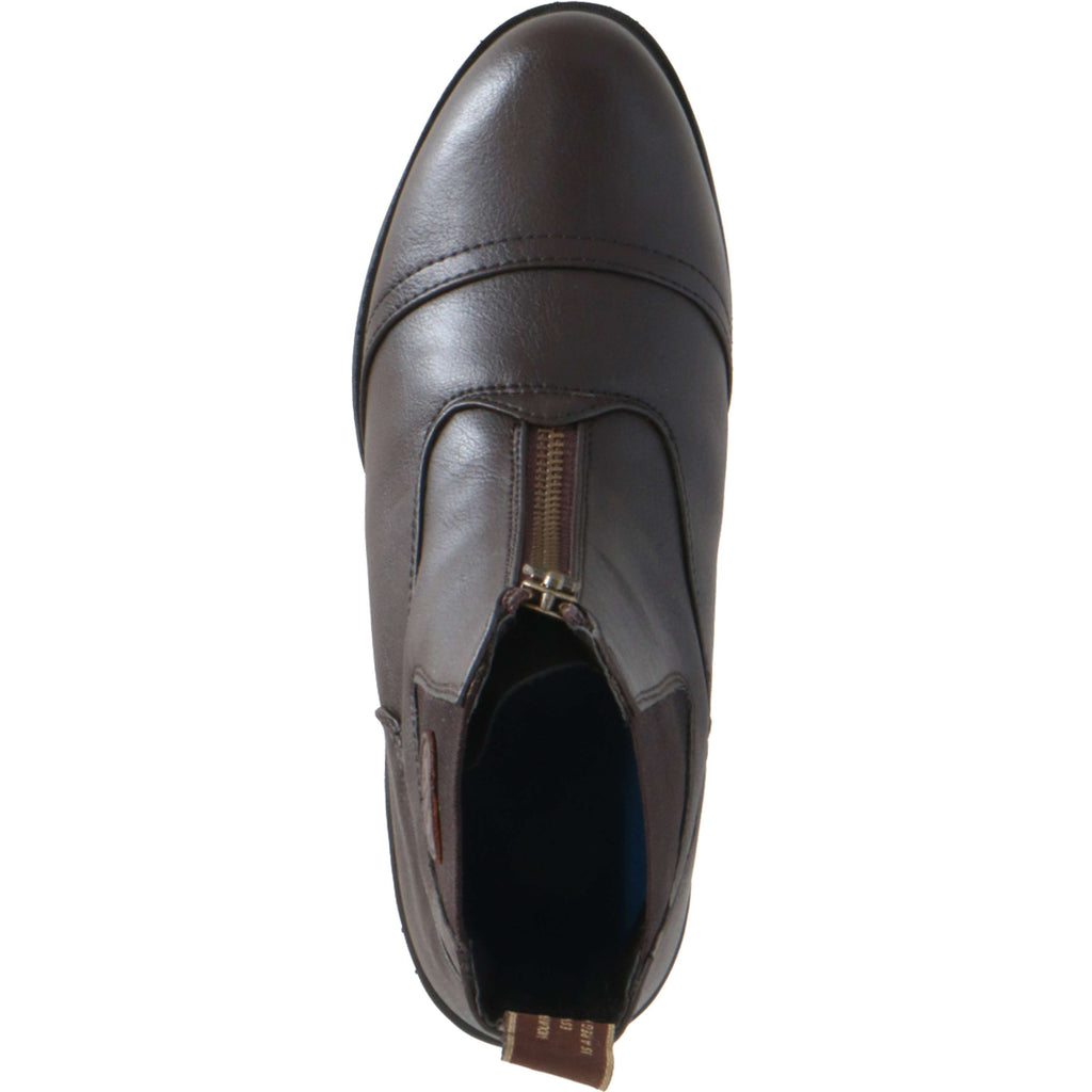 Mountain Horse Jodhpurs Veganza Zip Paddock Marron