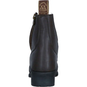 Mountain Horse Jodhpurs Veganza Side Zip Paddock Marron