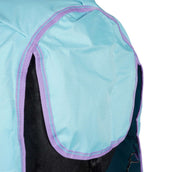 Weatherbeeta Couverture Imperméable Comfitec Classic Standard Neck Lite Bleu clair/violet