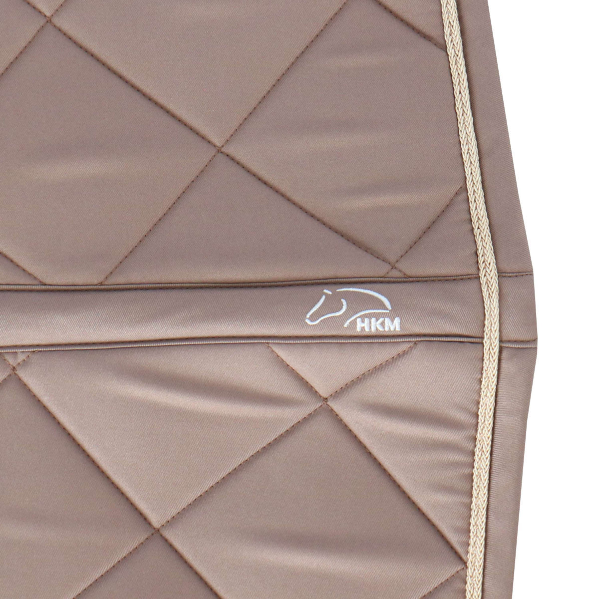 HKM Tapis de Selle Lavender Bay Dressage Taupe