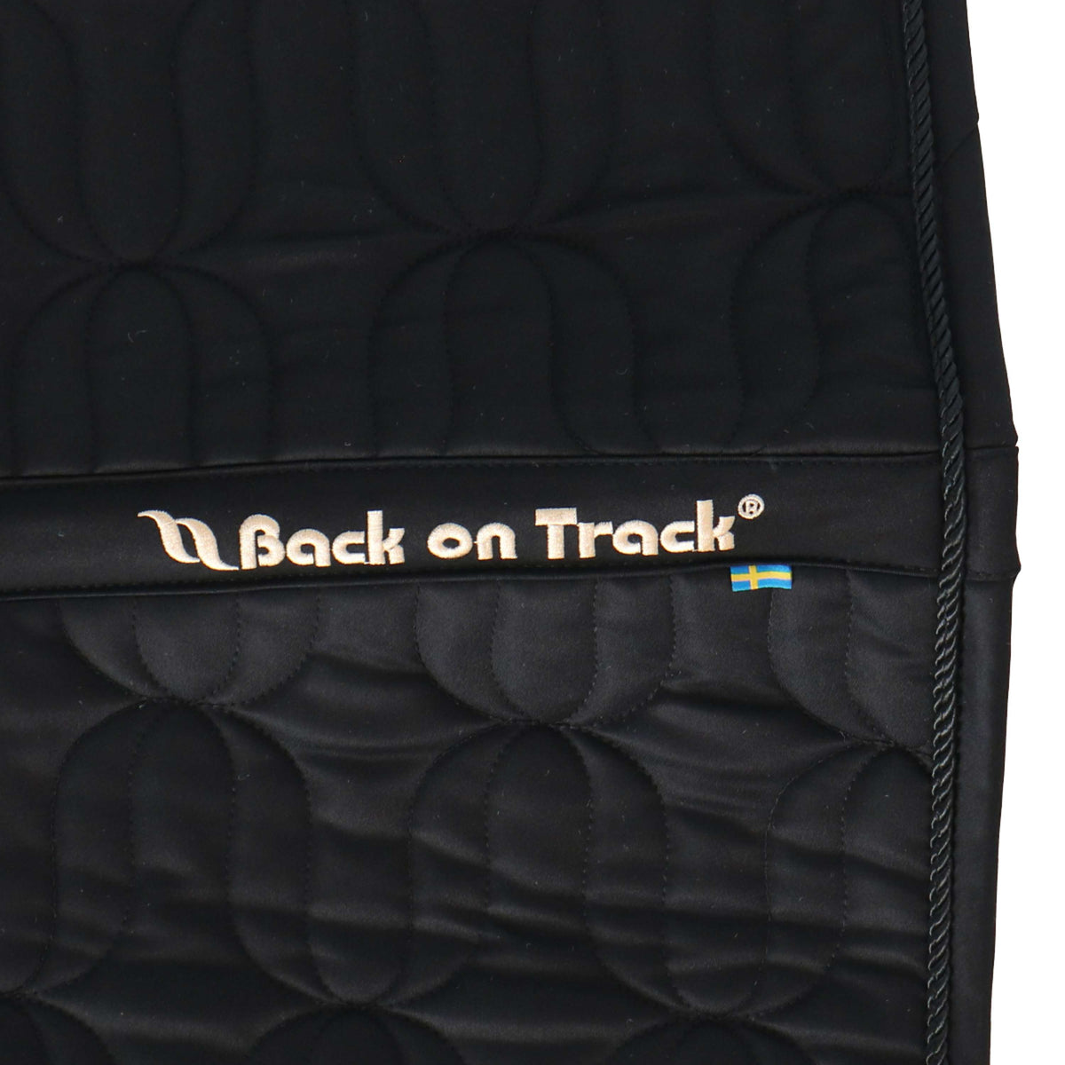 Back on Track Tapis de Selle Deep Nights de Saut Noir