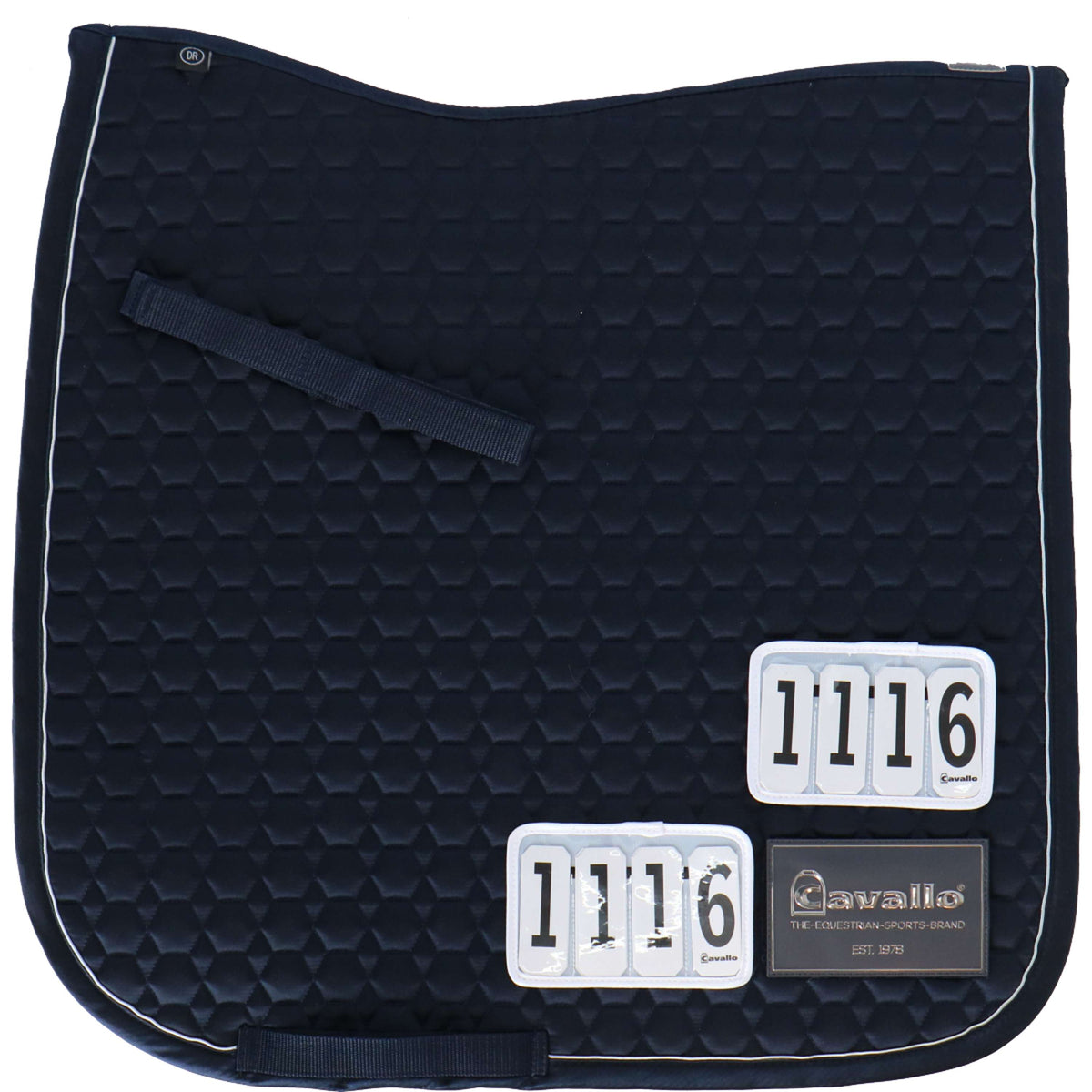 Cavallo Tapis de Selle Jolly Dressage Bleu Foncé