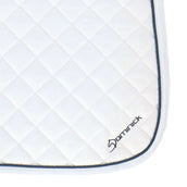 Dominick Tapis de Selle Dressage blanc/marine