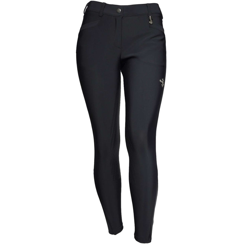 Fair Play Pantalon d'Équitation Johanna Full Grip Noir