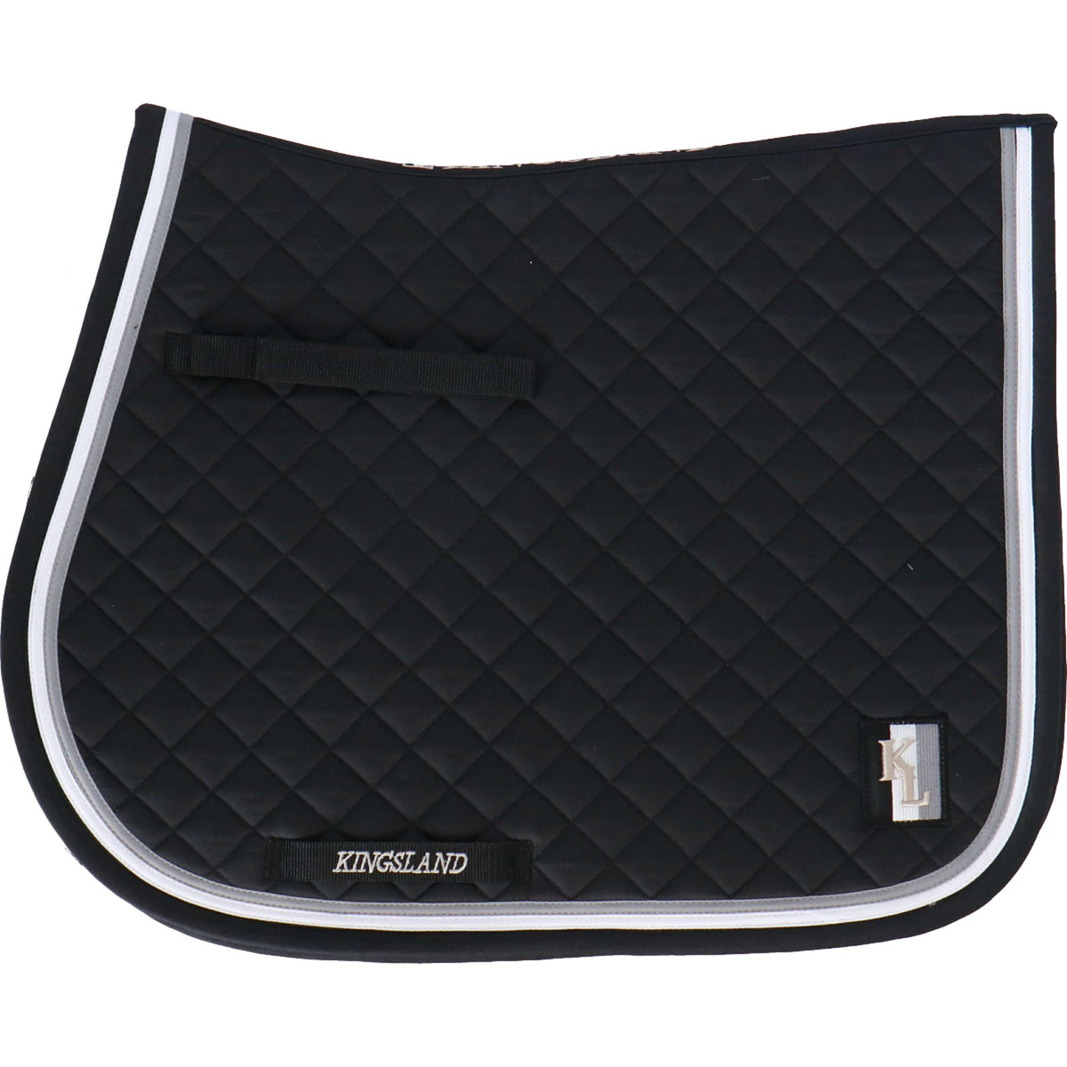 Kingsland Tapis de Selle Classic de Saut Noir