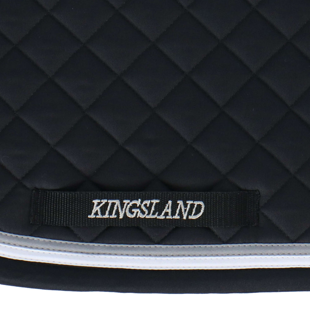Kingsland Tapis de Selle Classic de Saut Noir