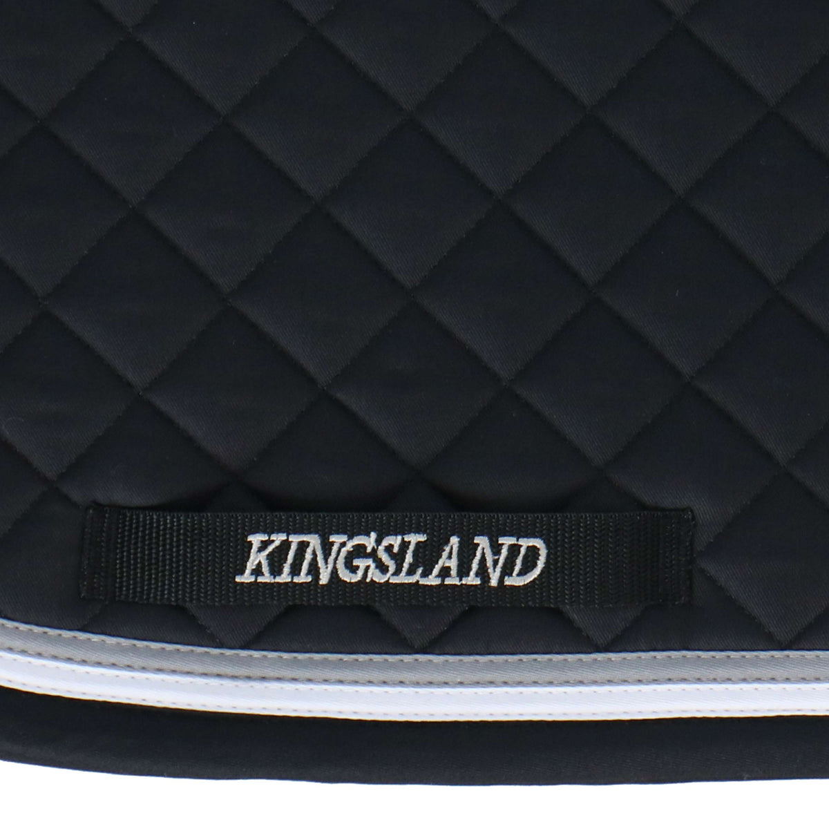 Kingsland Tapis de Selle Classic de Saut Noir