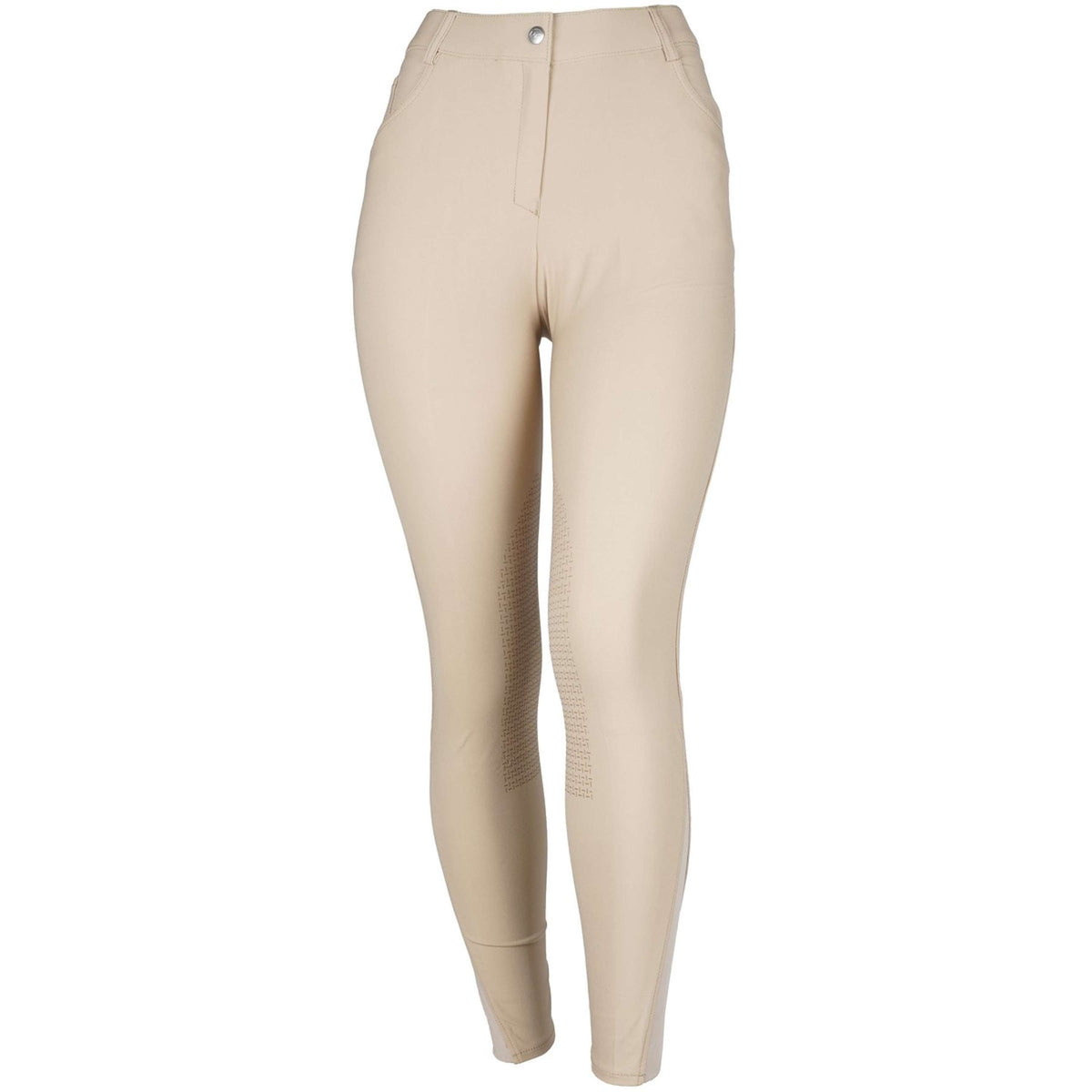 HKM Pantalon d'Équitation Sunshine Silicone Genouillères Beige